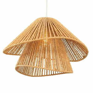 Lampa wisząca Max Light Amalfi P0578 biała 45 cm pleciony papier 1 Lampa wisząca Max Light Amalfi P0578 biała 45 cm pleciony papier small 1