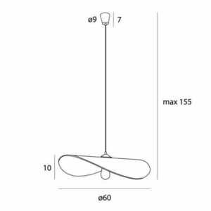 Lampa wisząca Max Light NAP P0581 biała słoma pszenna 60 cm 4 Lampa wisząca Max Light NAP P0581 biała słoma pszenna 60 cm small 4