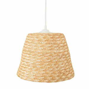 Lampa wisząca Max Light Pot P0582 biała słoma pszenna 30 cm 1 Lampa wisząca Max Light Pot P0582 biała słoma pszenna 30 cm small 1