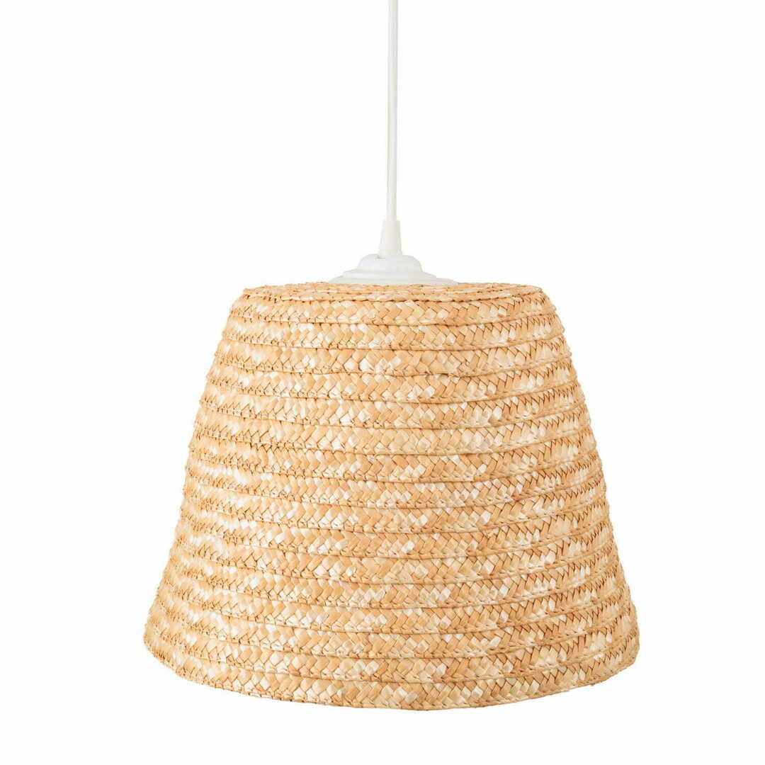 Zobacz Lampa wisząca Max Light Pot P0582 biała słoma pszenna 30 cm Lampa wisząca Max Light Pot P0582 biała słoma pszenna 30 cm