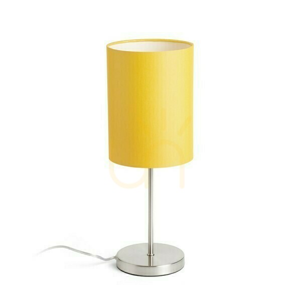 Sprawdź Lampa Stołowa Nyc/Ron 15/20 Chintz Morelowa/Nikiel Mat 230 V Led E27 15 W Lampa Stołowa Nyc/Ron 15/20 Chintz Morelowa/Nikiel Mat 230 V Led E27 15 W