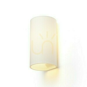 Kinkiet Callum Rr4 250 ścienna Biała Eco Pla 230 V Led E27 15 W small 1