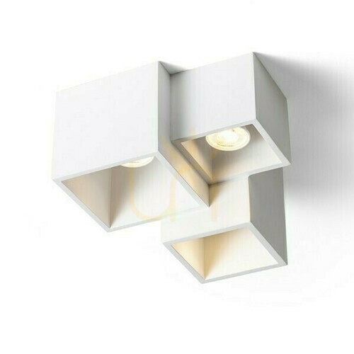 Sprawdź Oprawa Nasufitowa Jack Iii Sufitowa Gipsowa 230 V Led Gu10 3x5 W