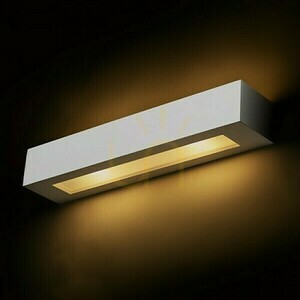 Kinkiet Rolo 45 ścienna Gipsowa 230 V Led E14 2x11 W small 2