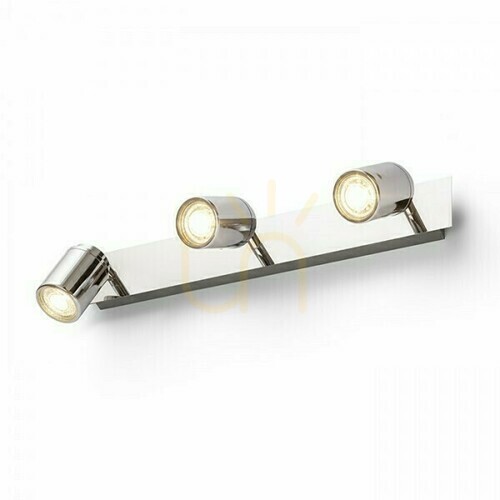 Sprawdź Kinkiet Dublin Iii Natynkowa Chrom 230 V Gu10 3x9 W Ip44