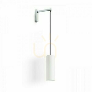 Kinkiet Hudson ścienna Biała Chrom 230 V Led E27 11 W small 1