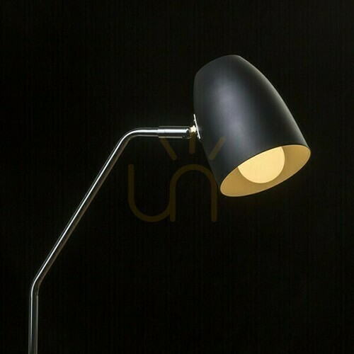 Sprawdź Lampa podłogowa Rendl PRAGMA czarno-chromowana E27 11 W R12989