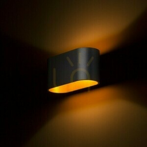 Kinkiet Mario Czarna Matowa /Złota 230 V Led G9 5 W small 1