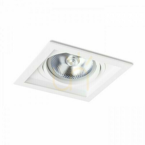 Sprawdź Oprawa Sufitowa Wpuszczana Granada Sq Biała 230 V Led G53 15 W