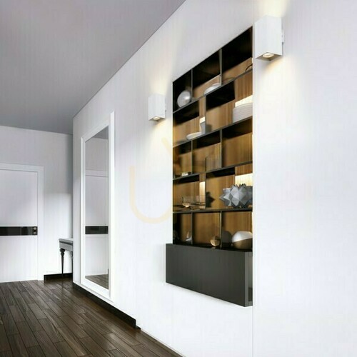 Sprawdź Kinkiet Agate Ii ścienna Biała Matowa 230 V Gu10 2x35 W