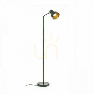 Lampa Stojąca Rosita Podłogowa Czarna/Złota 230 V Led E27 11 W small 0