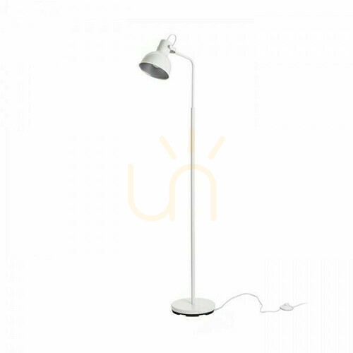 Sprawdź Lampa Stojąca Rosita Podłogowa Biała/Srebrno Szara 230 V Led E27 11 W