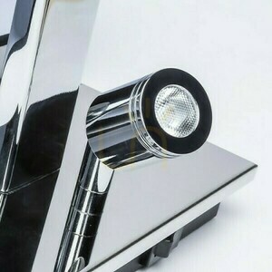 Kinkiet Rendl PLAZA z reflektorkiem LED, biały/chrom, E27 + LED 3 W, R11982 small 3