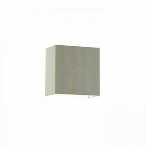 Kinkiet Rendl LOPE W 25/14, jasnoszary abażur chintz / białe PVC, E27, 15 W small 2