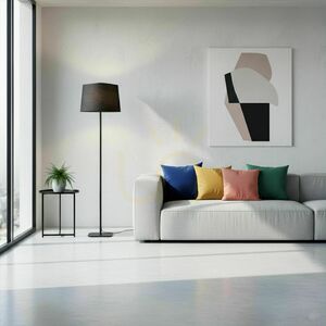 Lampa podłogowa Rendl PERTH R13666 czarna, E27, 155 cm small 7
