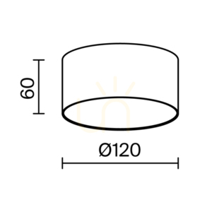 Plafon ZON C032CL-12W3K-RD-B Maytoni small 9