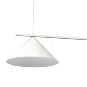 Lampa wisząca Milagro Capital biała 2 × GX53 MLP0943, 110 cm small 1