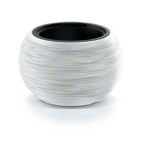 Sprawdź Donica Prosperplast Furu Bowl biała Ø37,8 cm 25 L DBFUK400-S449