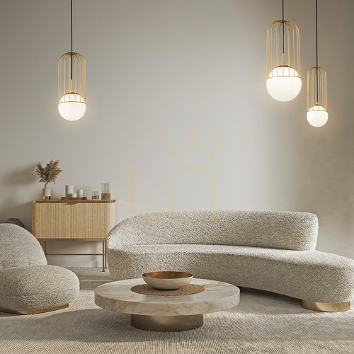 Sprawdź Lampa wisząca TELFORD P363PL-01G Maytoni