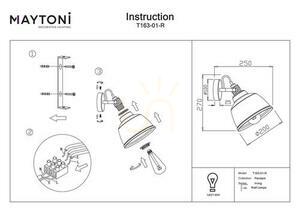 Kinkiet IRVING T163-01-R Maytoni small 3