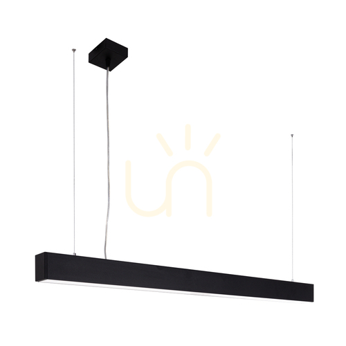 Sprawdź Lampa Wisząca Italux Traversi RX 86 cm Czarna LED 4000K PRD-5470-086-BK-840-PN