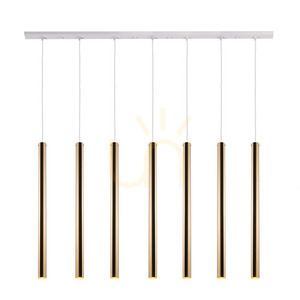 Lampa wisząca Antigo Akadi 7 mosiądz polerowany biały 140 cm 8890 small 0