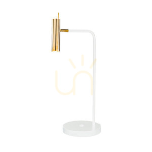 Lampa stołowa Antigo Amos mosiądz polerowany biały 63,5 cm 8907 small 0