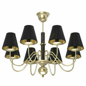 Lampa wisząca Antigo Deria 8xE14 platyna czarna 862 mm 5099 small 0