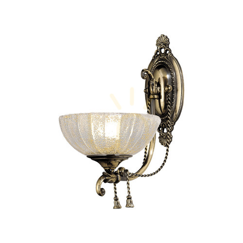 Sprawdź Kinkiet Antigo Granada patyna 1xE27 szklany 40 cm 8307