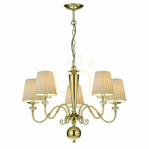 Lampa wisząca Antigo Lilosa 5 mosiądz polerowany 75 cm 8679 small 0