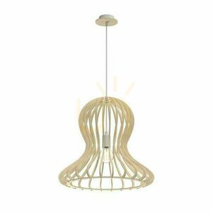 Lampa wisząca Antigo Octo naturalna sklejka 44 cm 5017 small 0