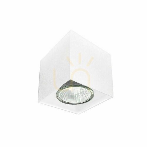 Sprawdź Plafon Antigo Cage Out Mini 1xGU10 biały 70x70 mm 1075