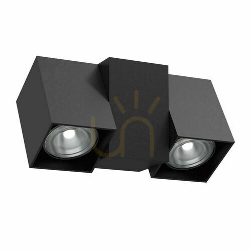Sprawdź Reflektor sufitowy Antigo Cube 2 czarny GU10 95 mm 2294