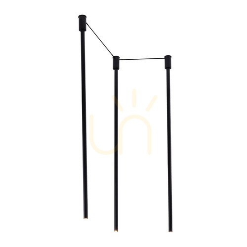 Sprawdź Lampa wisząca Antigo Alha N 3 czarna 3xG9 LED 9004