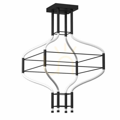 Sprawdź Lampa wisząca Antigo Alha S 4 czarna LED 61,4 cm 9056