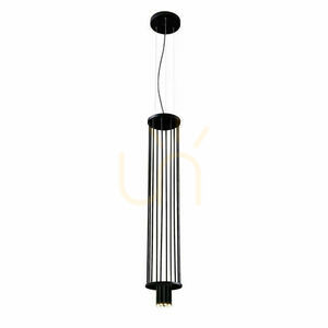 Lampa wisząca Antigo IHI 8xG9 czarna 264 cm 9007 small 0