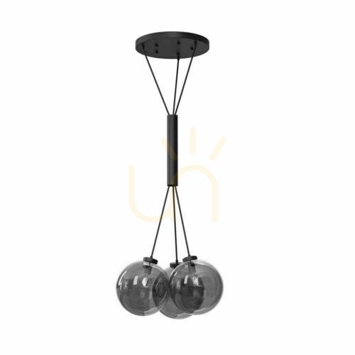 Sprawdź Lampa wisząca Antigo iO 3 czarna 60 cm E27 LED 9143