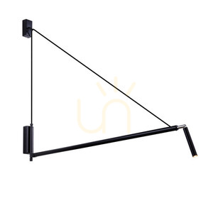 Kinkiet Antigo Nurh czarny 70 cm G9 LED 9019 small 0