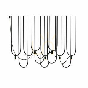 Lampa wisząca Antigo Udin 6 czarna 9785 small 0