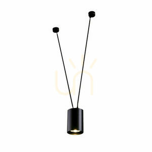 Lampa wisząca Antigo VIWIN 1 czarna 100 cm LED ES111 stal 9020 small 0