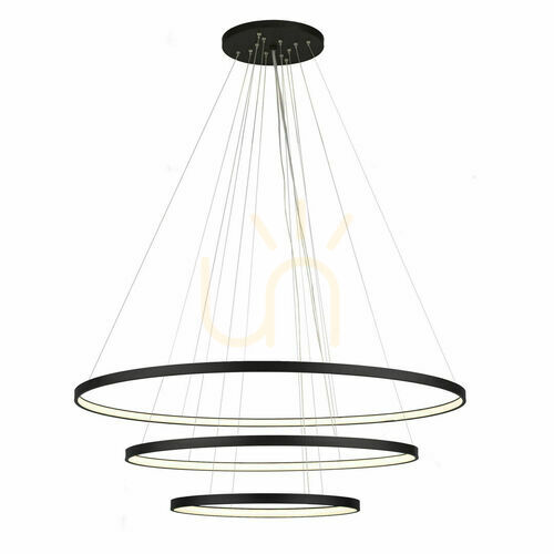 Sprawdź Lampa wisząca Antigo Agari Multi 3 czarna LED 117 cm 5430