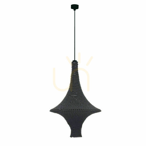 Sprawdź Lampa wisząca Antigo Alda M czarna 42 cm E27 LED 5112