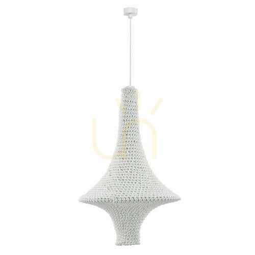 Sprawdź Lampa wisząca Antigo Alda L biała 50 cm E27 LED 5116
