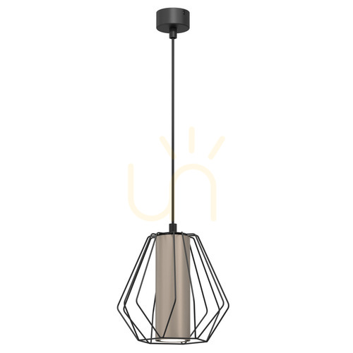 Sprawdź Lampa wisząca Antigo Alkaza czarna platyna GU10 1-punktowa 5023