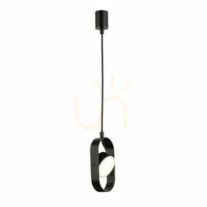 Lampa wisząca Antigo Furoku 1 LED czarna 123 cm 7936 small 0