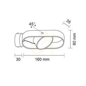 Kinkiet LED Antigo Furoku K czarny 4000K 8507 small 1