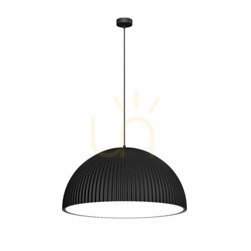 Sprawdź Lampa wisząca Antigo Gandra 60x30 czarna E27 LED 5024