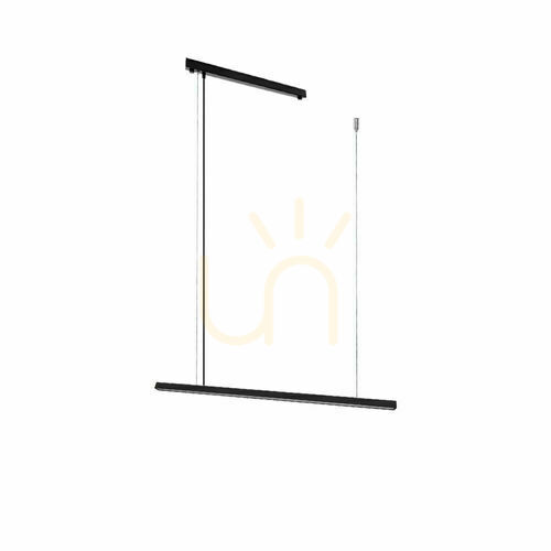 Sprawdź Lampa wisząca Antigo Hanawa LED 90 cm czarna 1952