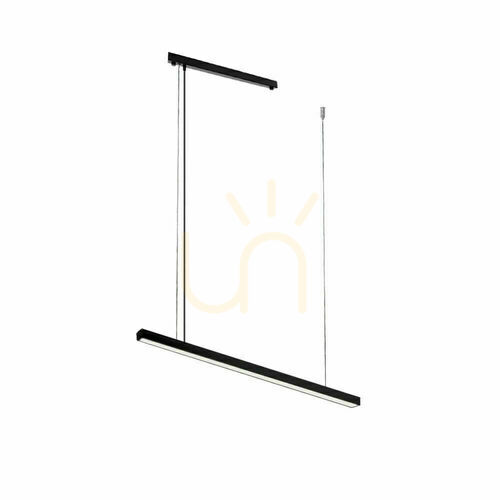 Sprawdź Lampa wisząca Antigo Hiate Line LED 90 cm czarna 3000K 1844
