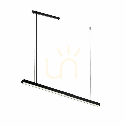 Sprawdź Lampa wisząca LED Antigo Hiate Line 120 cm czarna 3000K 1848